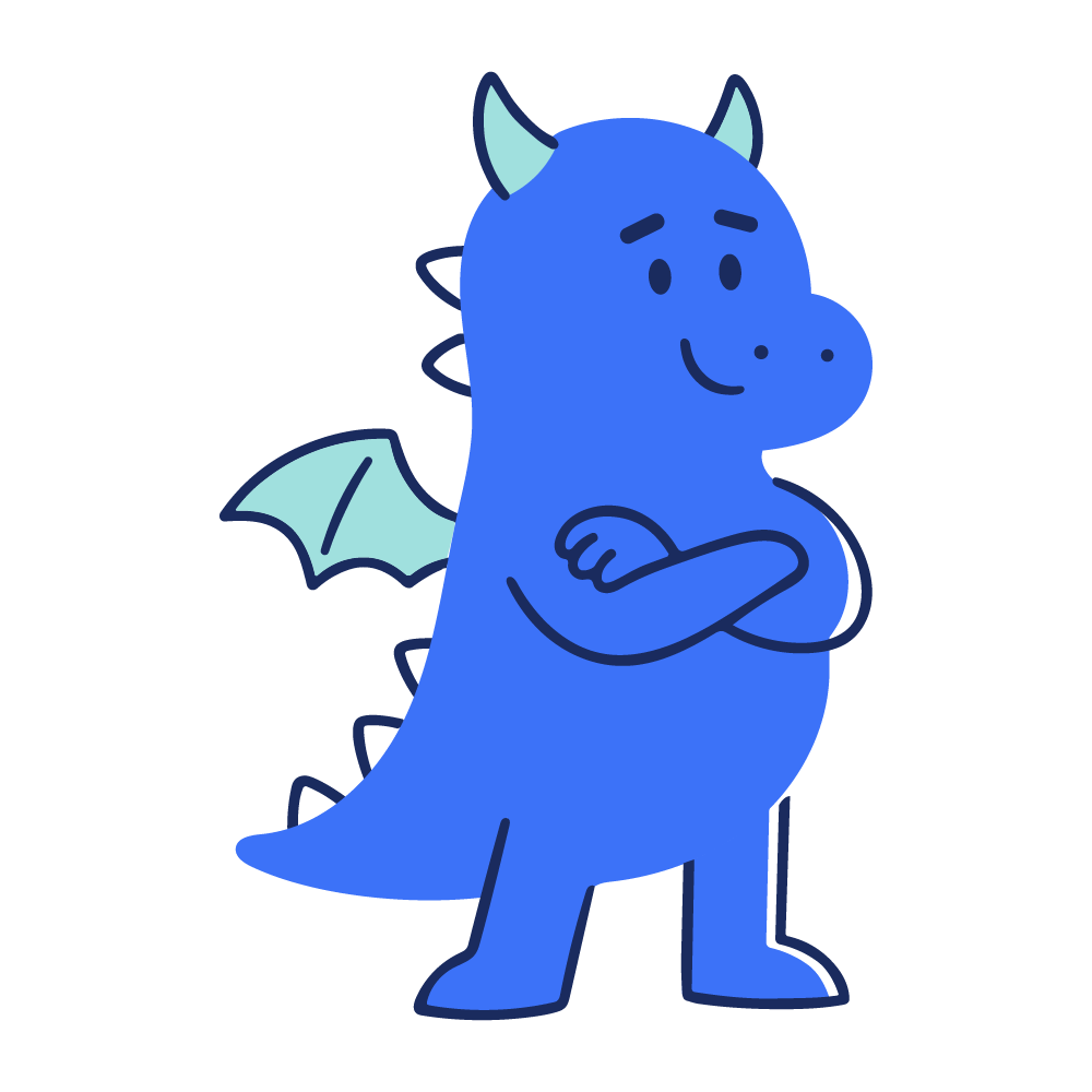 Dragon, the CompliSun Crew member for risk and regulatory filings, standing with arms crossed